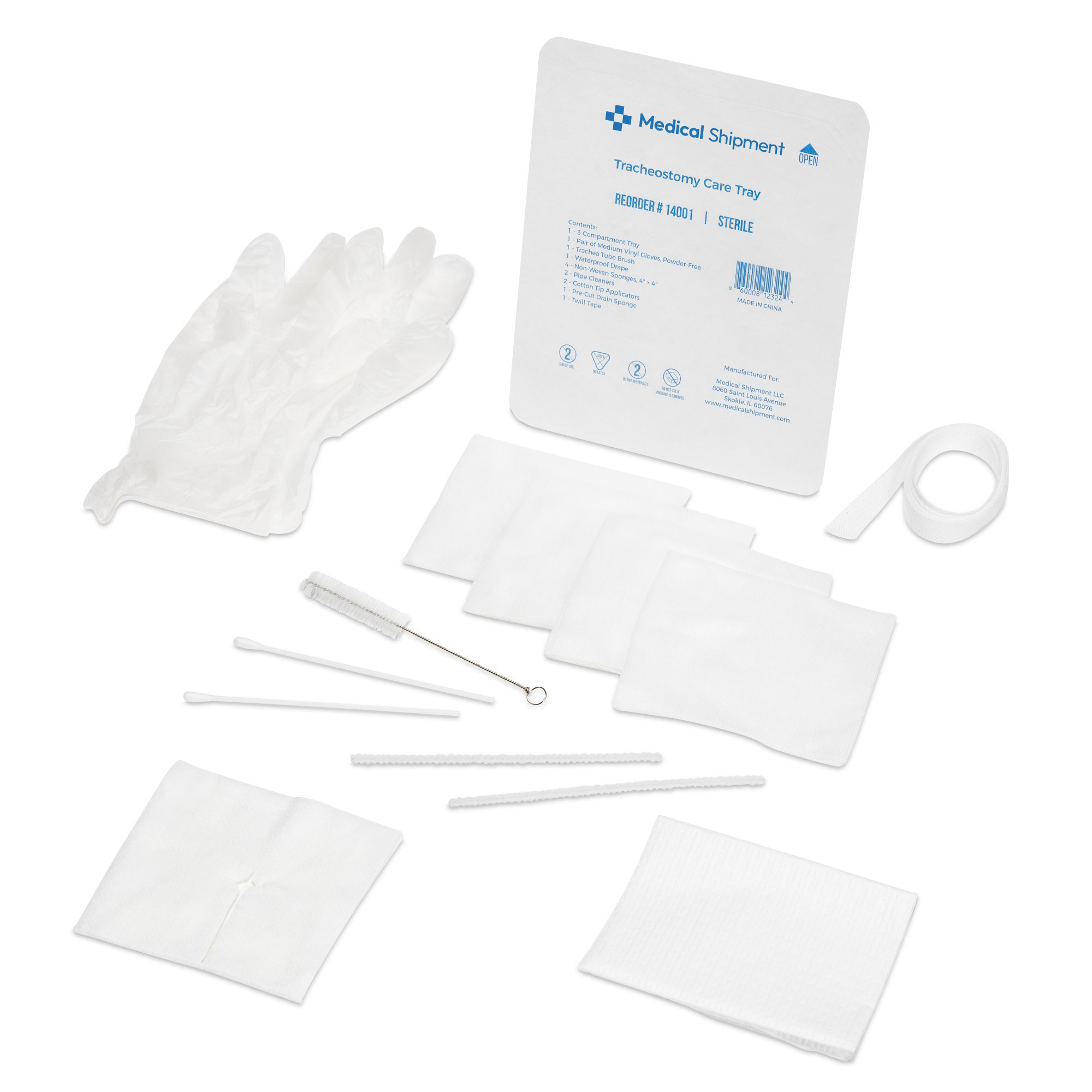 Tracheostomy care kit